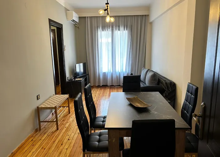 5 Deluxe And Easyliving Apartment, 3 , Full Extra Up To 10 People Baby , Ideal Midle Area Lejlighed Thessaloníki