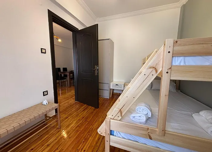 5 Deluxe And Easyliving Apartment, 3 , Full Extra Up To 10 People Baby , Ideal Midle Area Lejlighed Thessaloníki